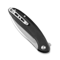 Купить Складной нож SENCUT San Angelo 9Cr18MoV Steel Satin Finished Handle G10 Black арт. S21003-1